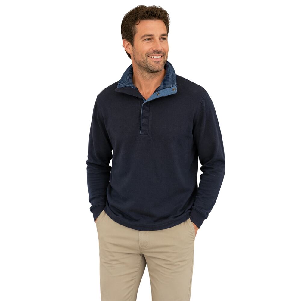 Hugo boss sz S 1/4 zip preppy clean professional career sweater black knit EUC